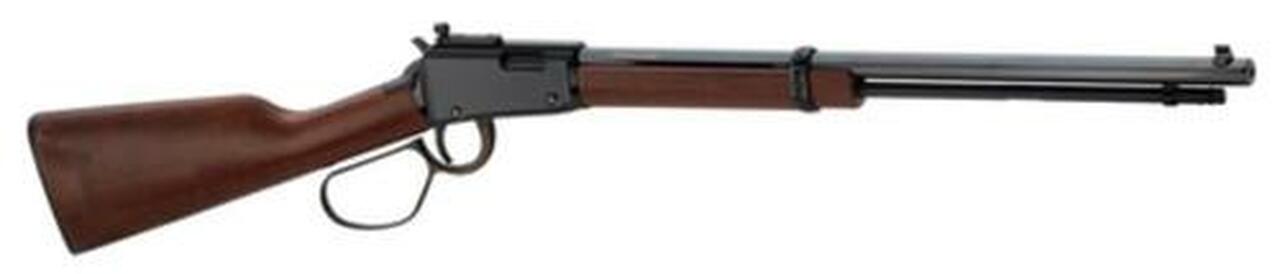 Henry Large Loop Carbine 22LR 16" Blued Barrel Peep Sights American Walnut Stock