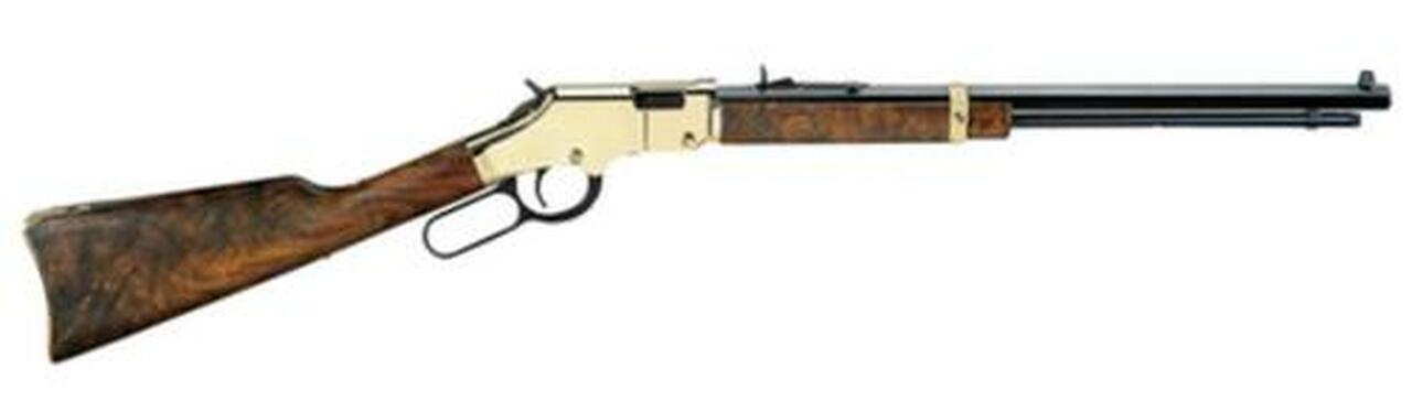 Henry Golden Boy Lever 22 Mag 20.5" Barrel, American Walnut Stock Blued, 12rd