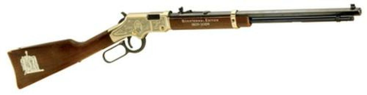 Henry Golden Boy Lincoln Bicentennial Edition 22LR 20", Walnut Stock, Hand Engraved & Painted, Laser Etched
