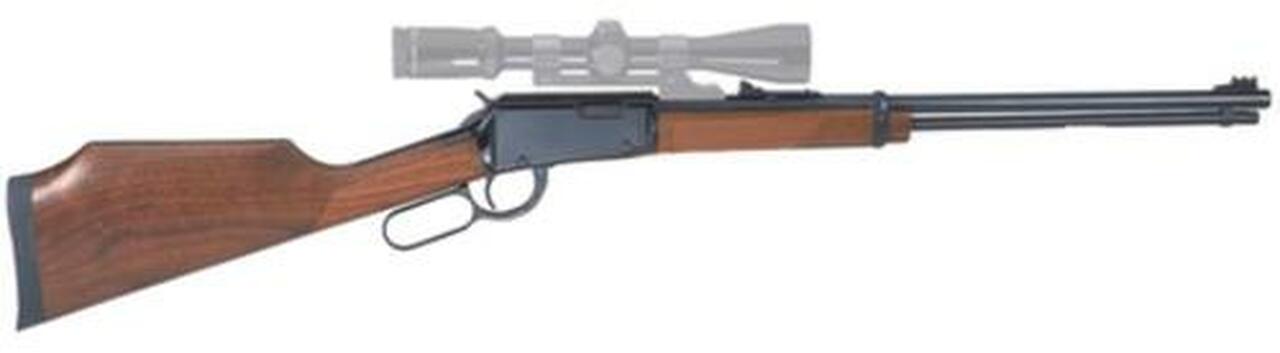Henry Lever Varmint Express . 17 HMR 20" Barrel American Walnut Stock Blue