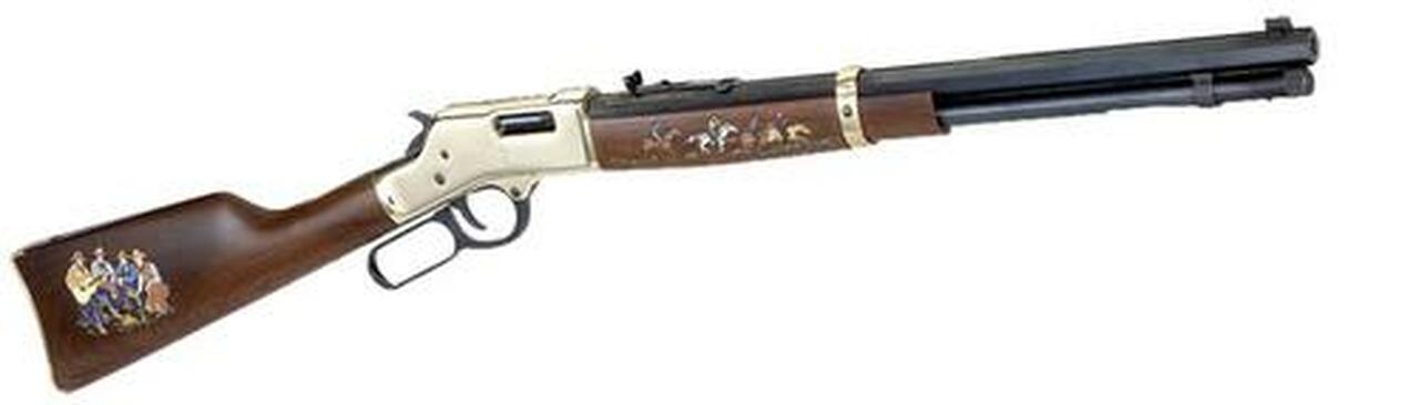 Henry Big Boy Cowboy Edition II .45 Colt 20" Octagon Barrel Walnut Stock Hand Painted