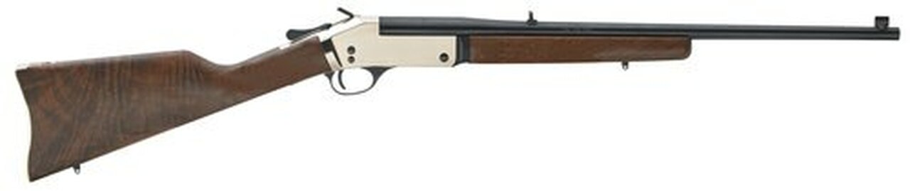 Henry Singleshot .357 Mag, 22" Barrel, Wood Stock, Brass Receiver, Blued Barrel