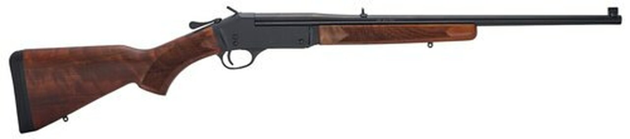 Henry Single-Shot Youth, .243 Win, 22" Barrel, American Walnut, Black