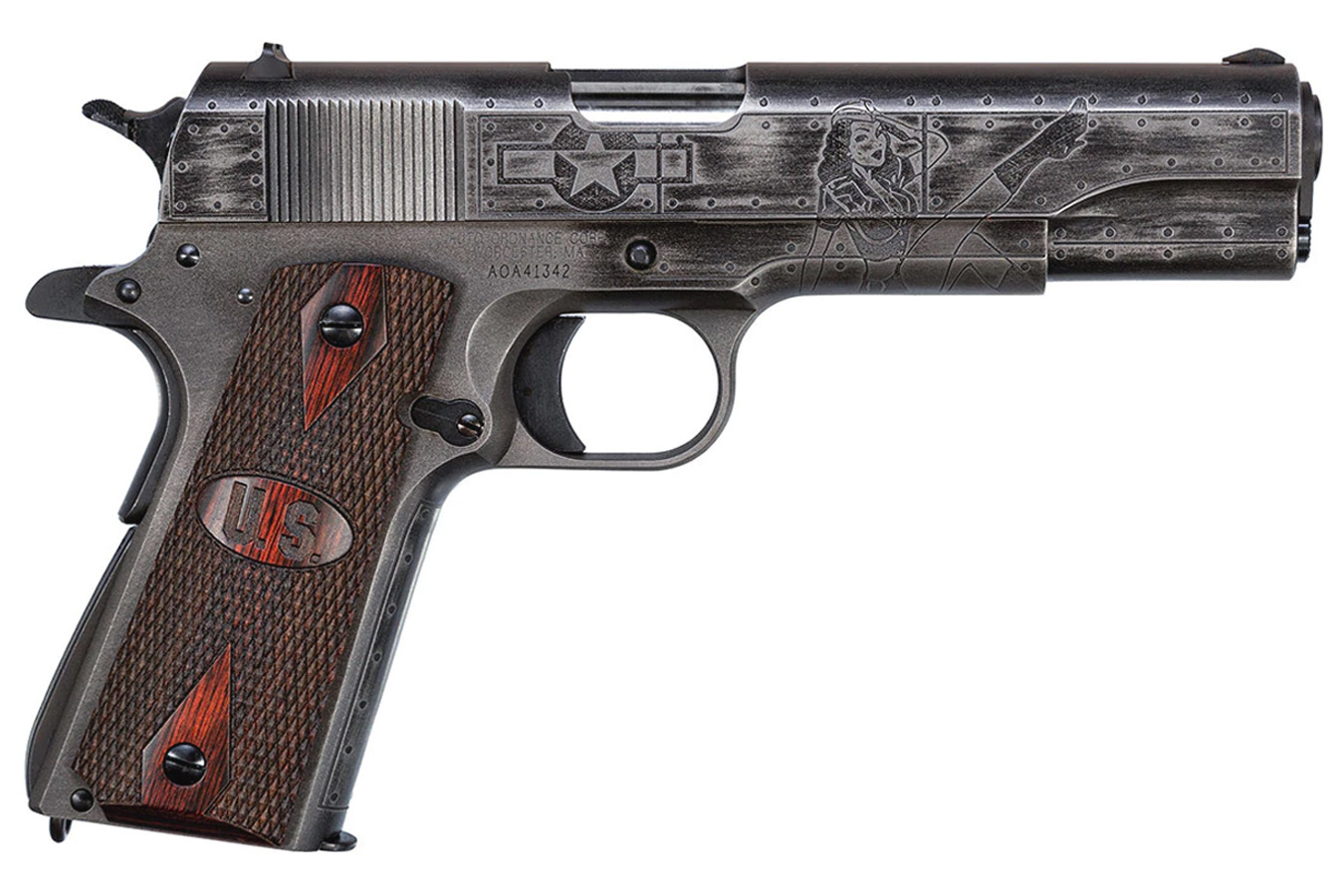 1911 Victory Girls Special Edition WW2 45 ACP with U.S. Logo Grip - Firearms | The Gun Shop