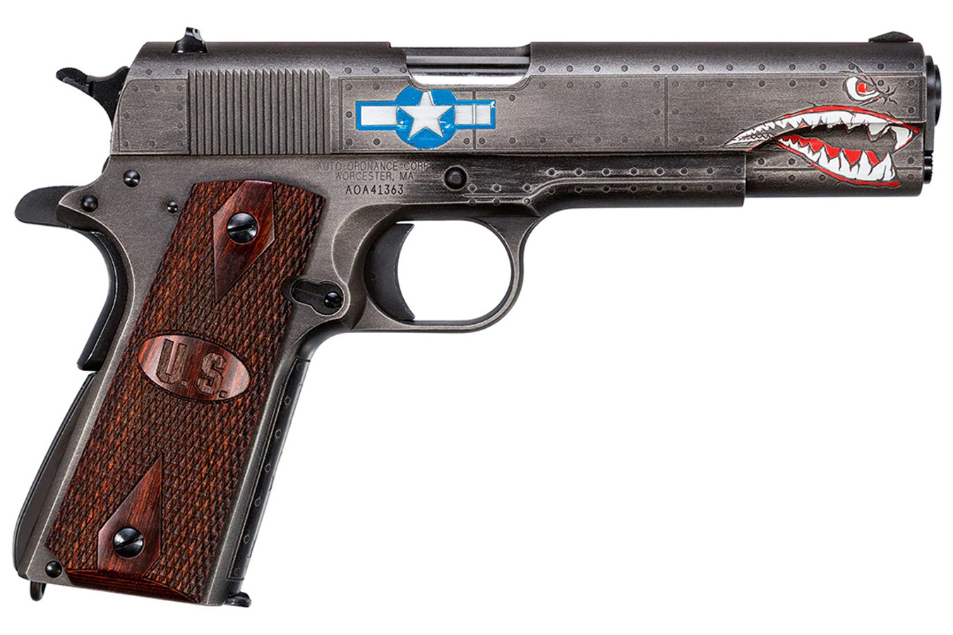 1911 Squadron Special Edition WW2 45 ACP with U.S. Logo Grip - Firearms | The Gun Shop
