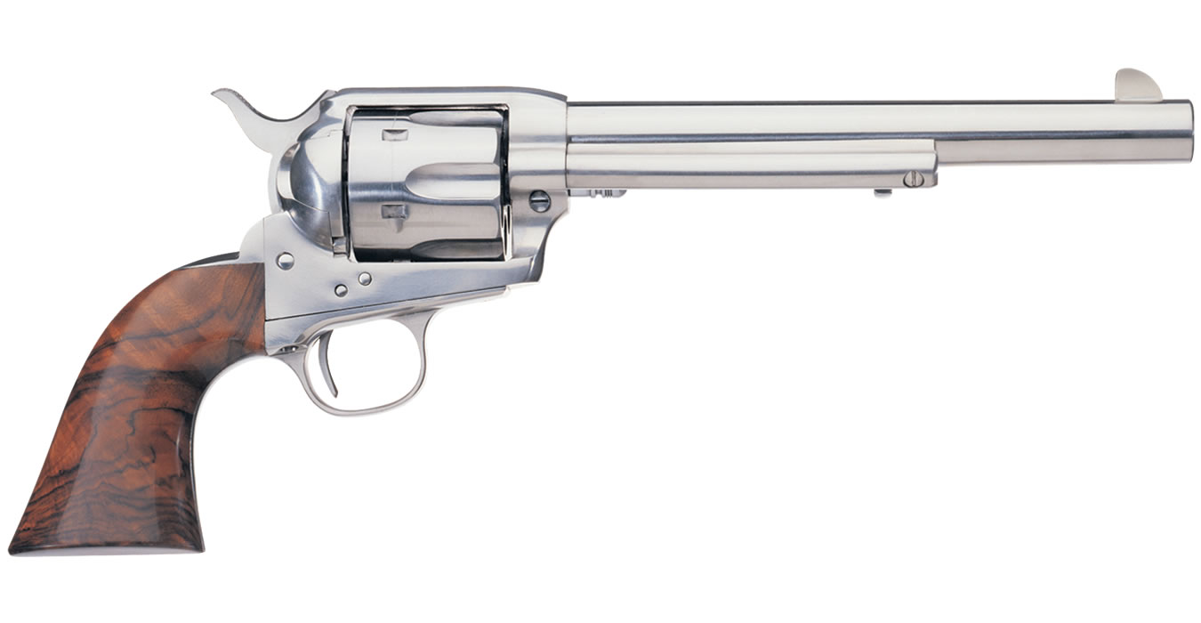 1873 Cattleman Stainless 45 Colt Revolver with 7.5-Inch Barrel - Firearms | The Gun Shop