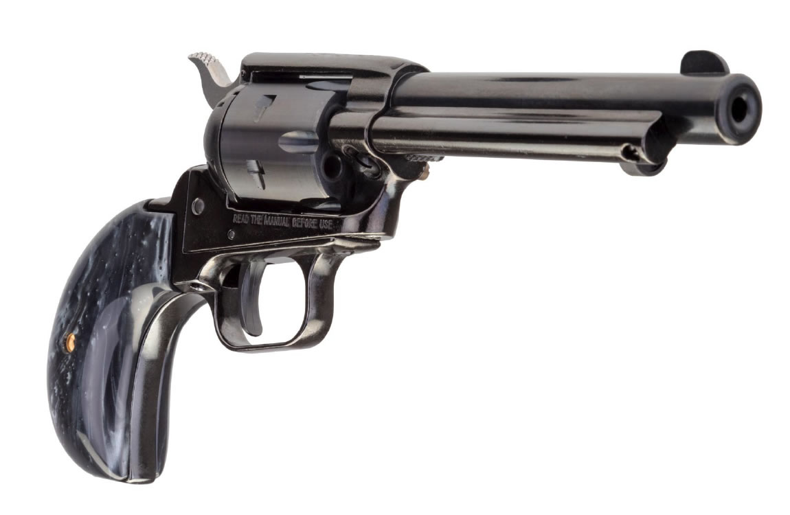 Rough Rider 22LR/22WMR Combo Revolver with Black Pearl Birds Head Grips - Firearms | The Gun Shop