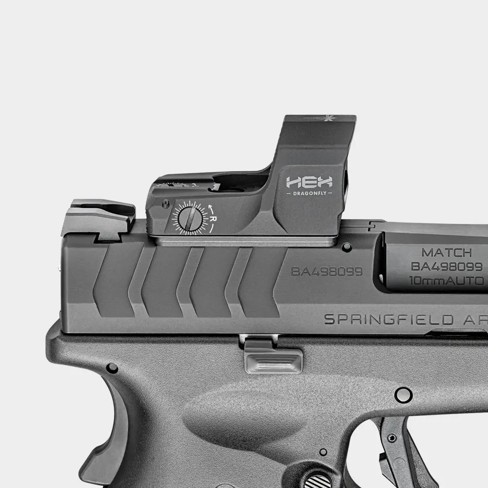 XD-M ELITE 4.5″ OSP 10MM W/ HEX DRAGONFLY Handguns Semi Auto - Handguns Image 2 | The Gun Shop