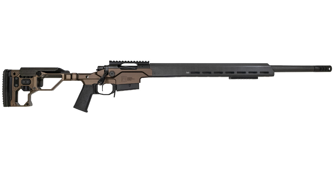 63029-DEFAULT-l Modern Precision Rifle 6.5 Creedmoor with Brown Anodized Stock and 24 Inch Barrel - Bolt-Action Rifles | The Gun Shop