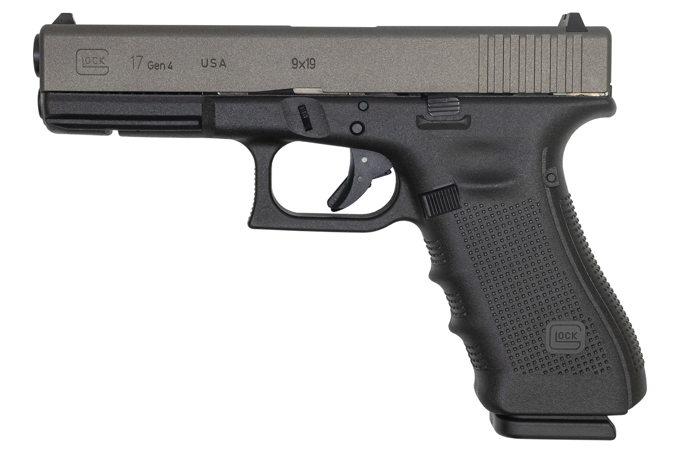 17 Gen4 9mm 17-Round Pistol with Tungsten Cerakote Slide - Firearms | The Gun Shop