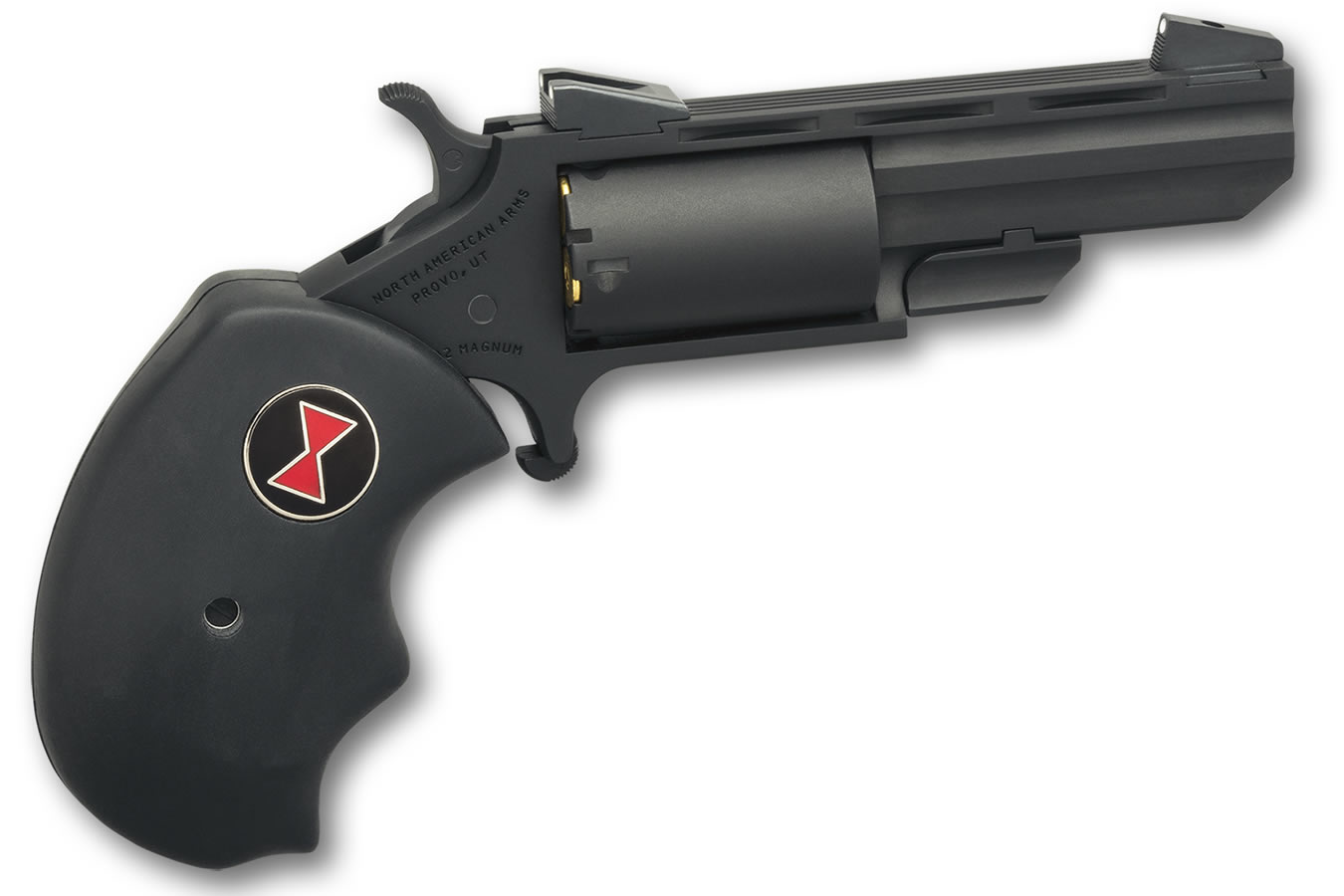 Black Widow 22LR/22WMR Mini-Revolver with Black PVD Coating - Firearms | The Gun Shop