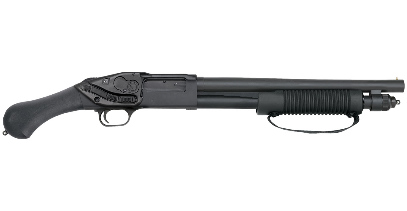 590 Shockwave 12 Gauge Pump-Action with Crimson Trace Laser Saddle