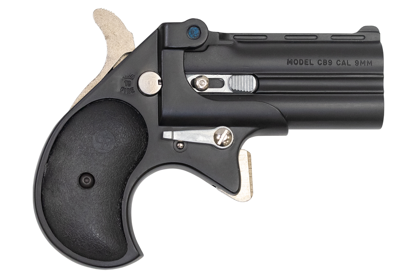 CB9 9mm Black Derringer with Black Cerakote Finish - Derringers | The Gun Shop