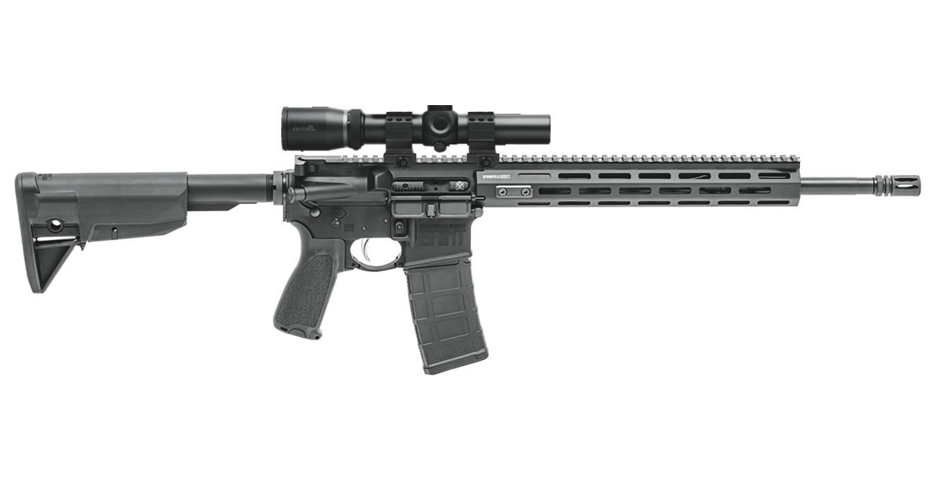 Saint 5.56mm Free Float Handguard Semi-Auto Rifle with Burris Scope and Mount - Firearms | The Gun Shop