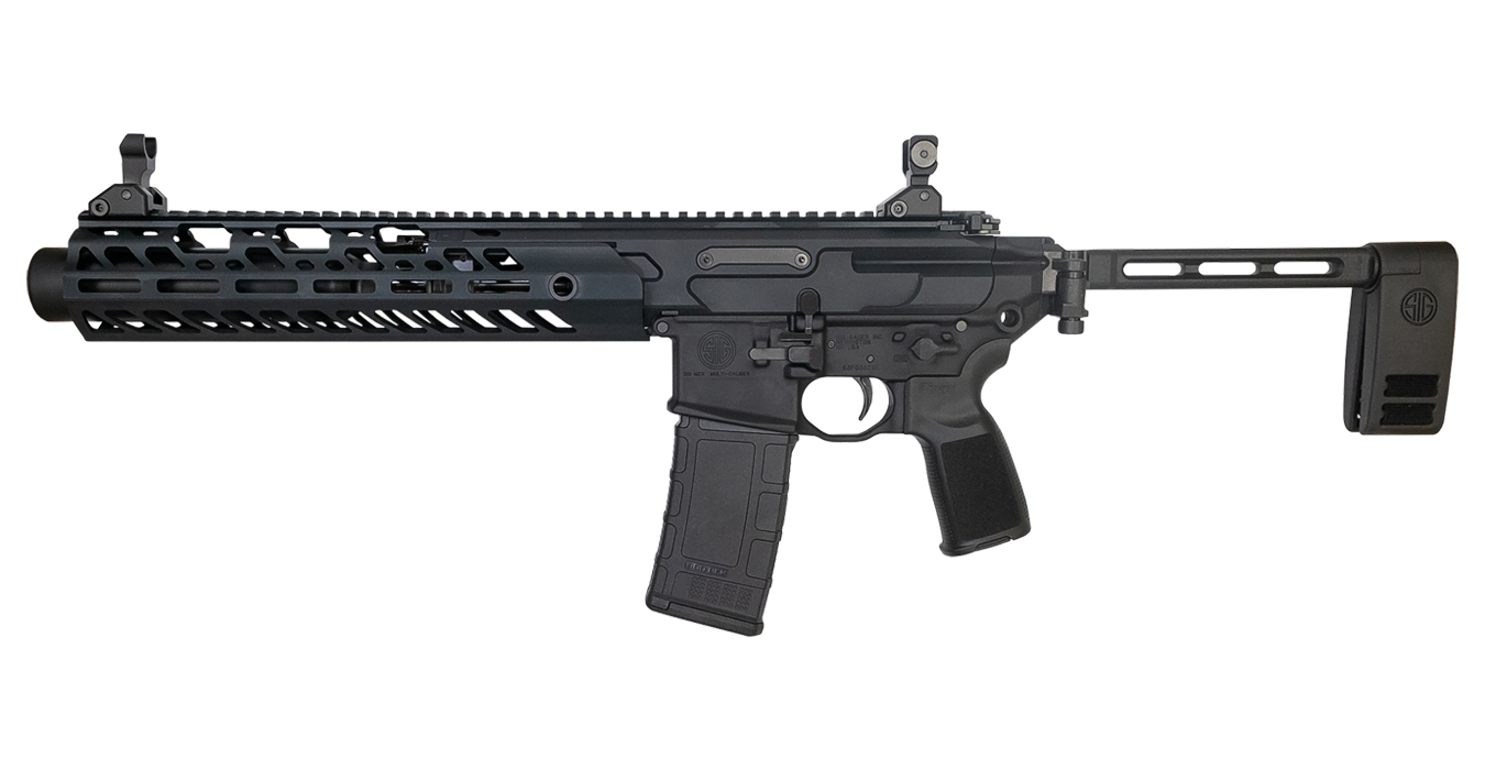MCX Virtus Tacops 300 Blackout Pistol with PCB Brace, M-LOK Rail and Inert Train - Firearms | The Gun Shop