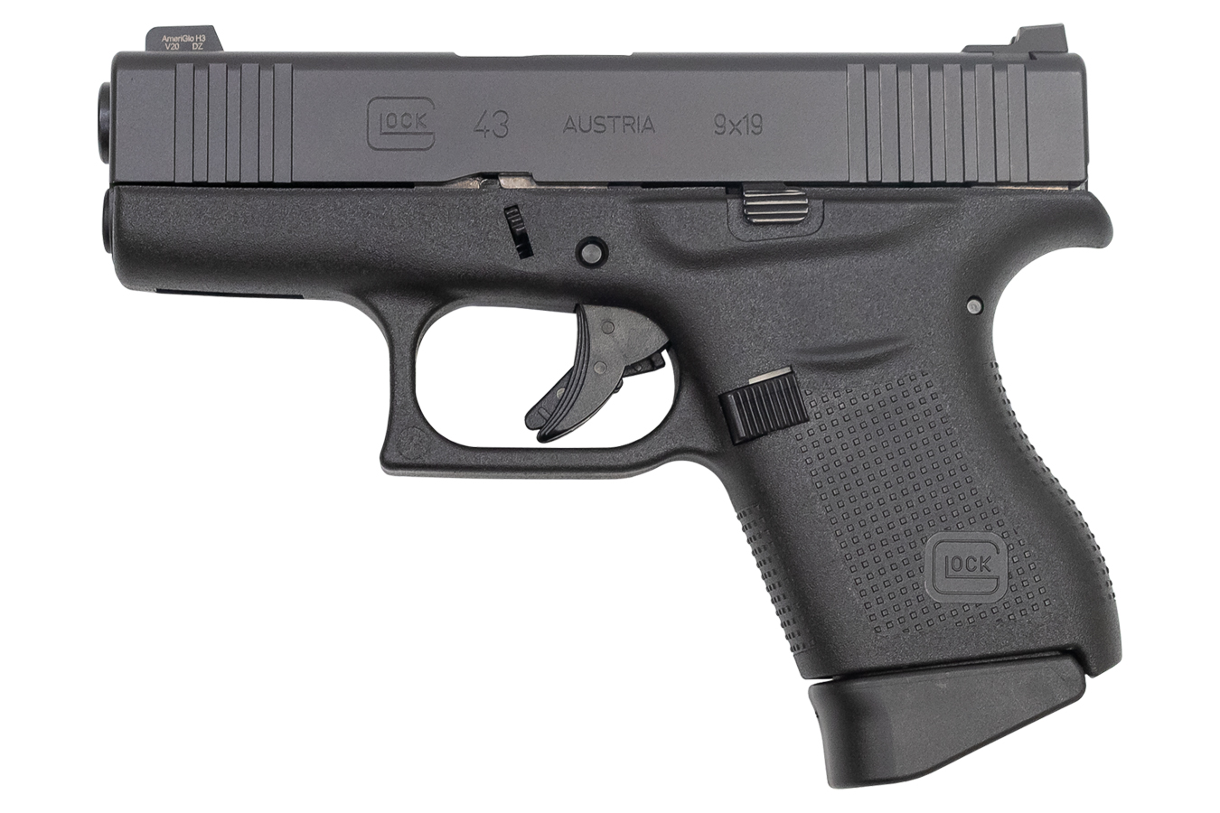 43 9mm Single Stack Vickers Tactical Pistol with Night Sights - Firearms | The Gun Shop