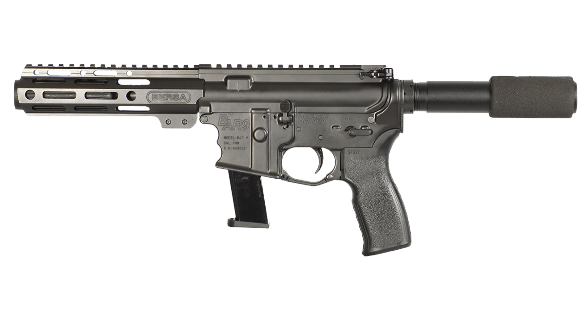 BAR9 4" Handguns Semi Auto - Handguns Image 2 | The Gun Shop