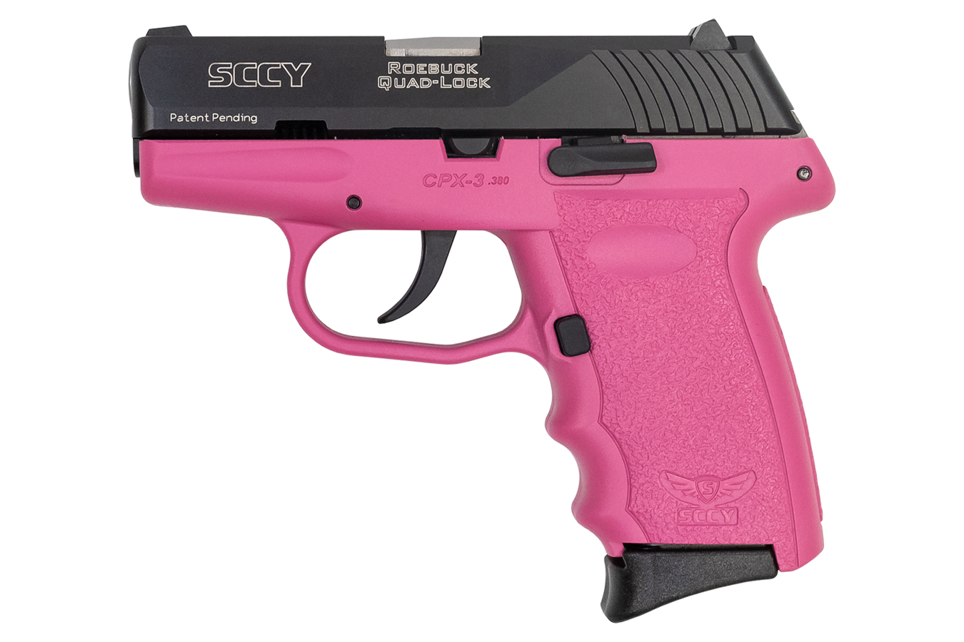 CPX-3 380 Auto Pistol with Pink Frame and Black Slide - Firearms | The Gun Shop