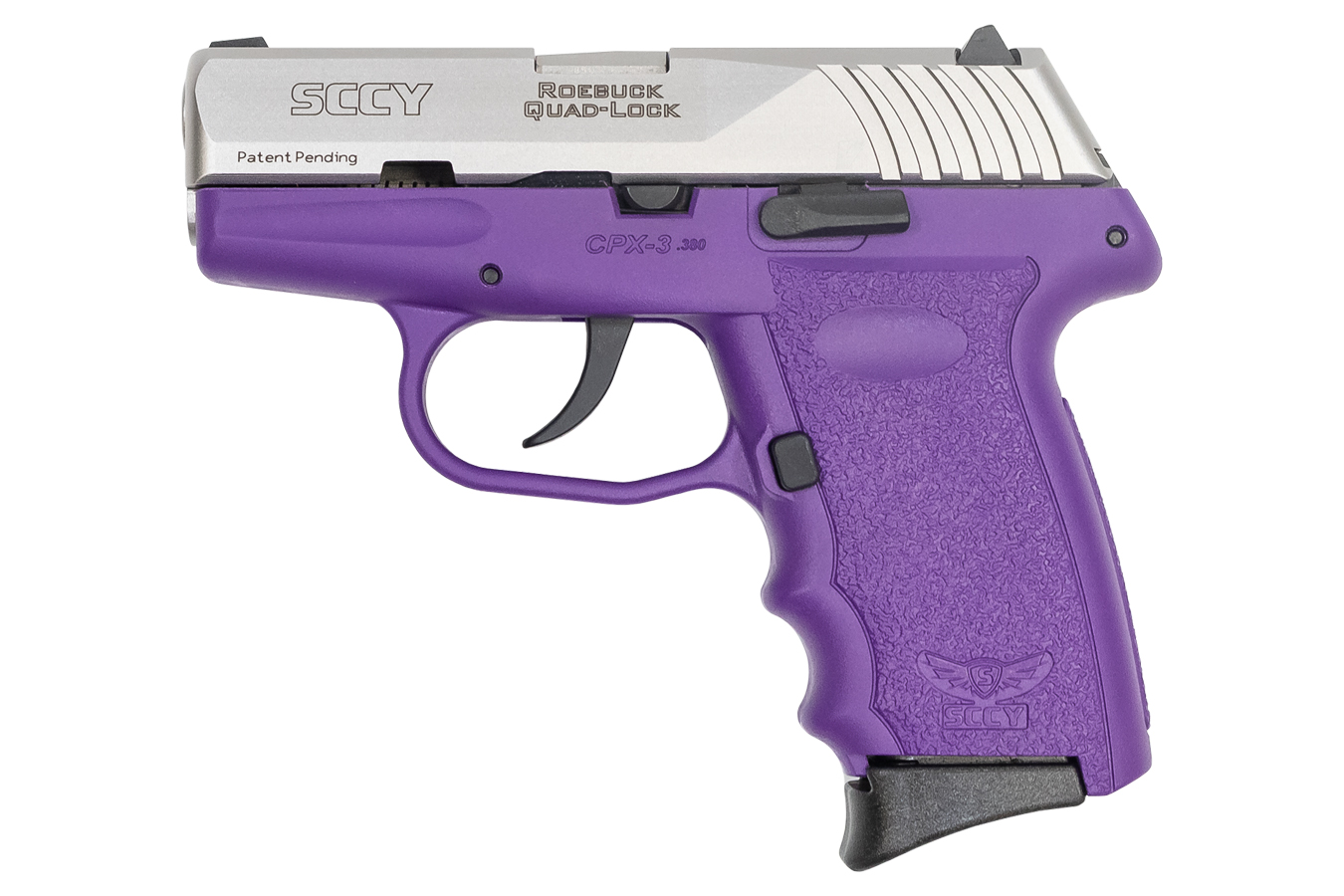 CPX-3 380 Auto Purple Frame and Stainless Slide - Firearms | The Gun Shop