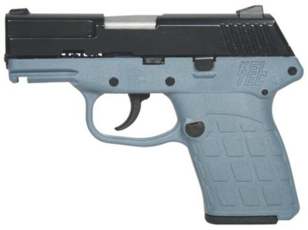 KelTec PF-9 9mm Blue Slide Grey Grip