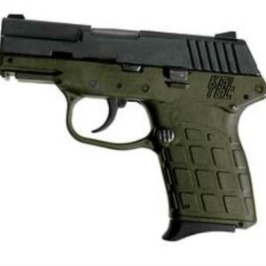 KelTec PF-9 9mm, 3" Barrel, Green Grip, 7 Rd Mag