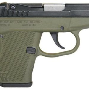 Kel-Tec P-32 DAO 32 ACP 2.5 7rd Green Polymer Grip Blued Finish