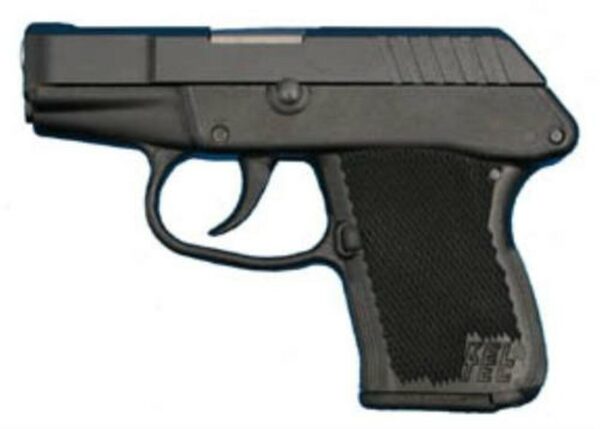 Kel-Tec P3ATBBlack DAO 380 ACP 2.75, Black Poly Grip Blued, 6 rd