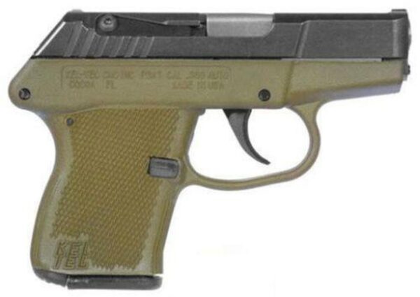 Keltec P-3at 380acp 6+1 Bl/green Poly