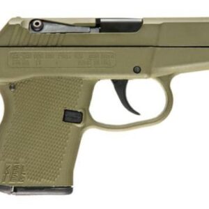 KelTec P-3AT .380 ACP 2.76" Barrel Cerakote Full OD Green, 6 Round