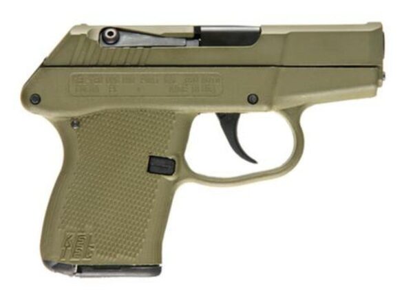 KelTec P-3AT .380 ACP 2.76" Barrel Cerakote Full OD Green, 6 Round