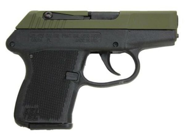 Kel-Tec P-3AT .380 Black and Green 6-Round