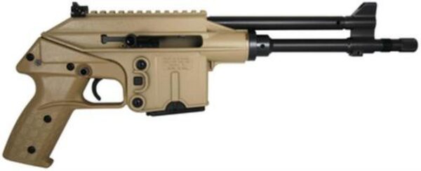 Kel-Tec PLR-16, .223/5.56, 9.2" Barrel, Desert Tan Finish, 10rd