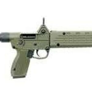 Keltec Sub-2000 9mm Glock 17, Blued, Green Furniture