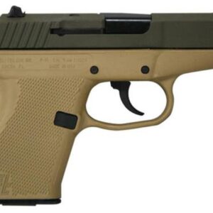 KelTec P-11 9mm 3.1 Inch Barrel Cerakote OD Green Slide Cerakote Tan Grip/Frame 10 Round