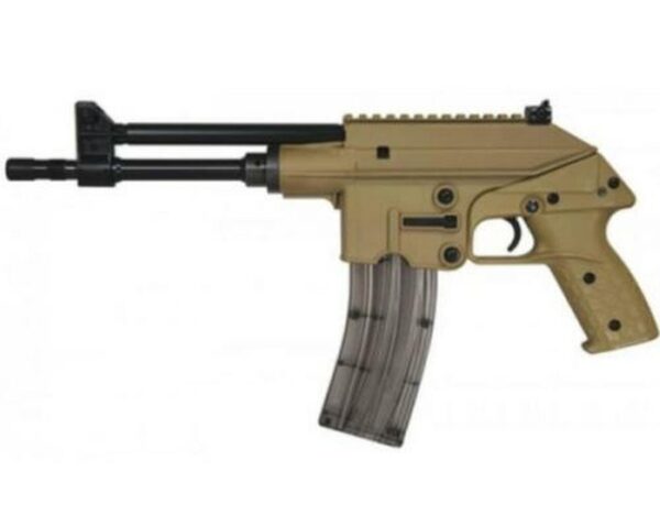 Keltec Plr-22, .22LR, 10.1", 26rd, Black/Tan Finish
