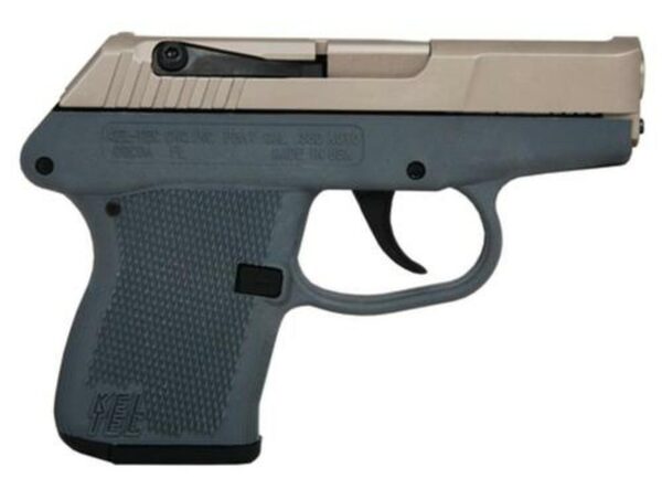 Kel-Tec P-3AT .380 ACP 2.76 Barrel Nickel Boron Slide Gray Grip/Frame Double Action Only 6rd