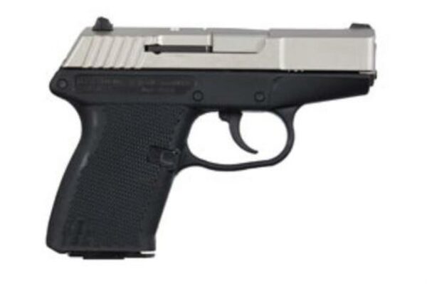 Kel-Tec P-11 9mm 3.1 Barrel Nickel Boron Slide Black Grip/Frame 10rd
