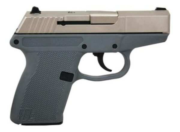 Kel-Tec P-11 9mm, 3.1", Nickel Boron Slide, Gray Frame, 10rd