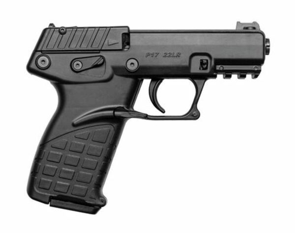Kel-Tec P17 .22 LR, 3.93" Barrel, Fiber Optic Front Sight, Black, 16rd