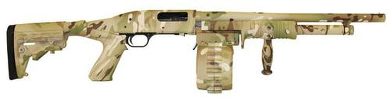Maverick 88 Adaptive Tactical Sidewinder 12Ga Multicam Fimish 10 Rd Drum