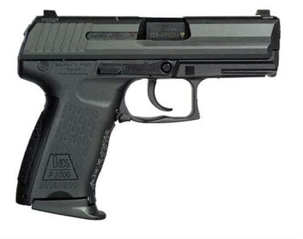 HK P2000 LEM DAO 40S&W 3.85" Barrel, Synthetic Grip Blued 2 Mags *CA MA Comp*, 10rd