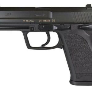 HK USP9 (V1) DA/SA, safety/decocking lever on left, two 10rd magazines