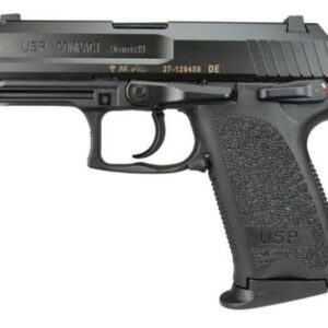 HK USP9 Compact (V1) DA/SA, safety/decocking lever on left, two 10rd magazines