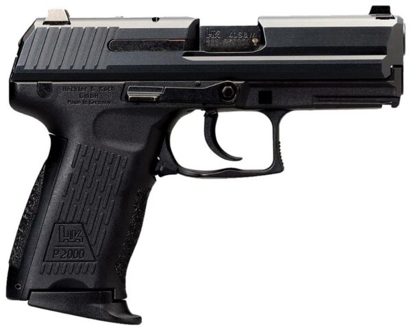 HK P2000 SK (V3) DA/SA 9mm rear decocking button, 10rd Mag CA MA Compliant