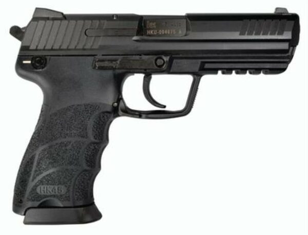 HK HK45 (V1) DA/SA, safety/decocking lever on left, two 10rd magazines