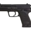 HK USP9 (V1) DA/SA, safety/decocking lever on left, two 15rd magazines