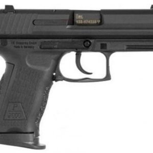 HK P2000 (V3) DA/SA, rear decocking button, two 13rd magazines