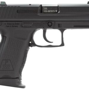 HK P2000 (V2) LEM DAO, three 12rd magazines and night sights