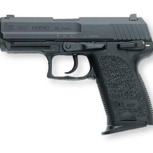 HK USP45 Compact (V1) DA/SA, safety/decocking lever on left, three 8rd magazines and night sights