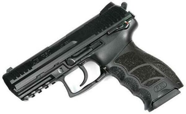 HK P30 (V3) DA/SA, rear decocking button, two 13rd magazines